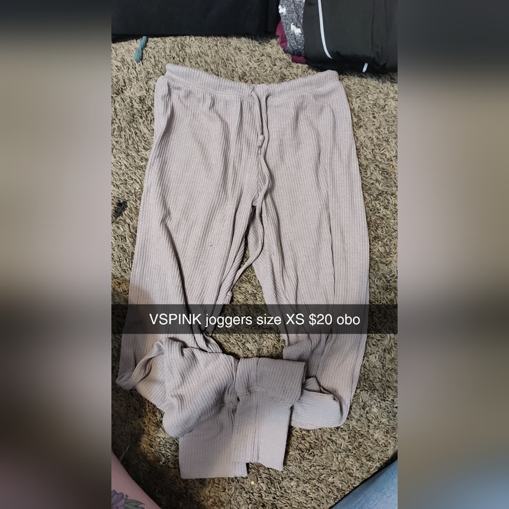 Vs pink joggers